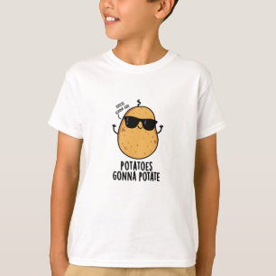 Camiseta Los que odian odiarán las papas van a comer un bol