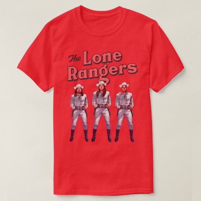 CAMISETA LOS RANGERS SOLOS (Diseño del anverso)