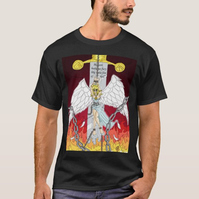 Camiseta Los rasgones del cielo (Anverso)