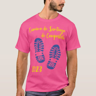 Camiseta Los Rasgos Del Camino De Santiago De Compostela