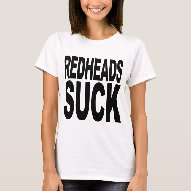 Camiseta Los Redheads chupan (Anverso)
