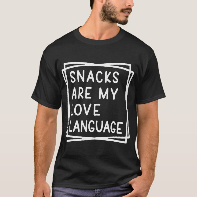 Camiseta Los refrigerios son mi lengua amorosa Día de San V (Anverso)