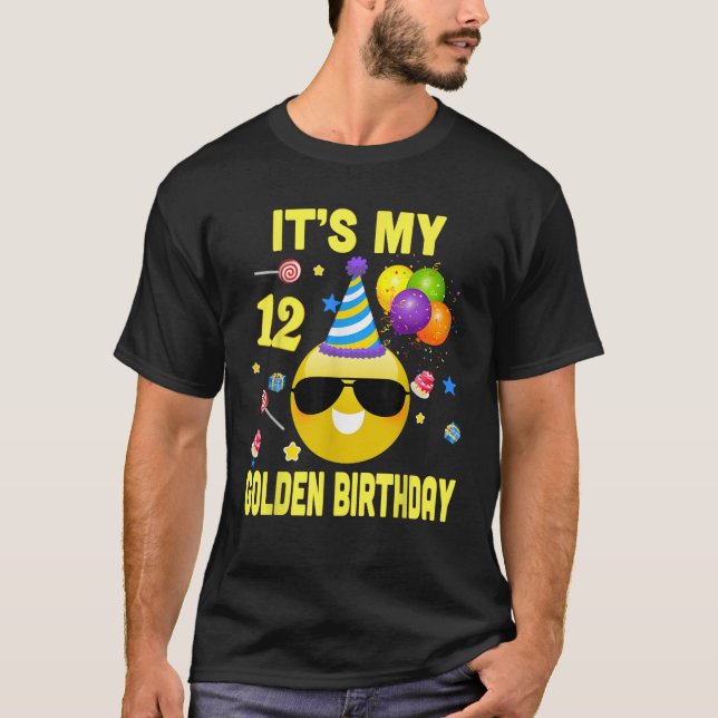 Camiseta Los regalos de cumpleaños 12 son mi cumpleaños de  (Anverso)