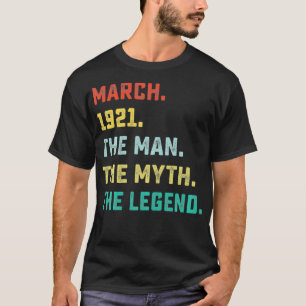 Camiseta Los regalos de cumpleaños número 100 de los hombre
