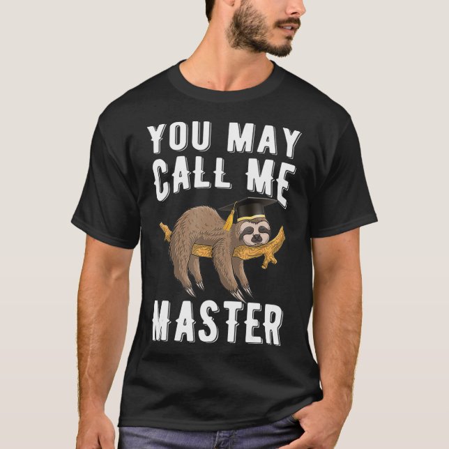 Camiseta Los Regalos De Graduación De Máster Para Ella Lo M (Anverso)