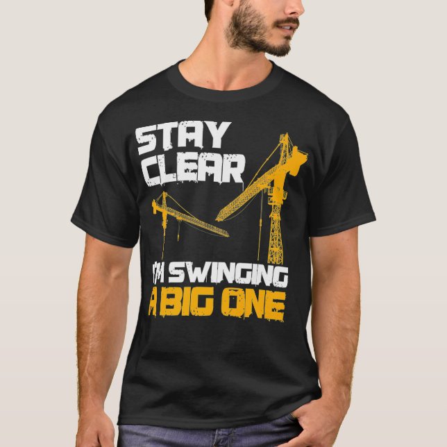 Camiseta Los Regalos De Operador De Crane Permanecen Claros (Anverso)