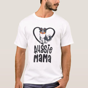 Camiseta Los Regalos De Pastor Australiano De Aussie Mama P