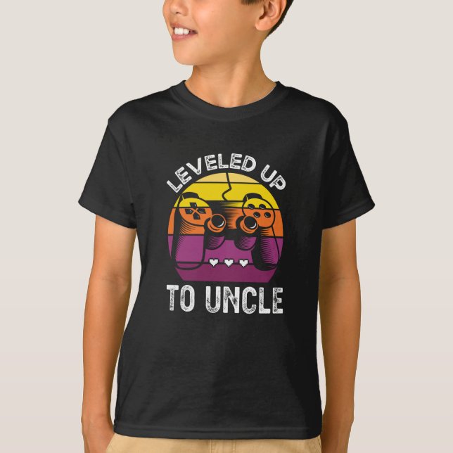 Camiseta Los Regalos De Tía Retro Se Levantan Para El Tío F (Anverso)
