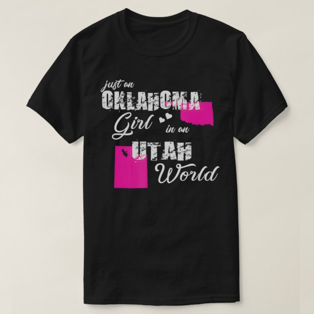 Camiseta Los regalos divertidos de Oklahoma son sólo un chi (Diseño del anverso)