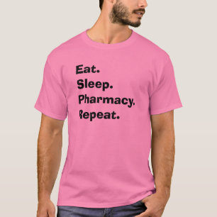 Camiseta Los regalos divertidos del farmacéutico "comen,