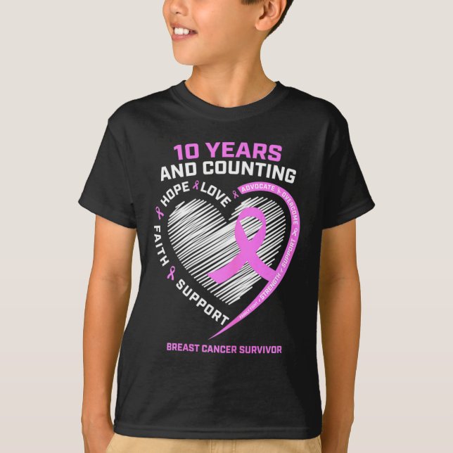 Camiseta Los Regalos Para Mujeres De Supervivientes De Cánc (Anverso)
