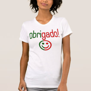 Camiseta Los regalos portugueses le agradecen que Obrigado