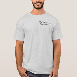 Camiseta Los reguladores de Amanda Lexie - Café