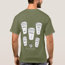 Camiseta Los reguladores de Amanda Lexie - Café