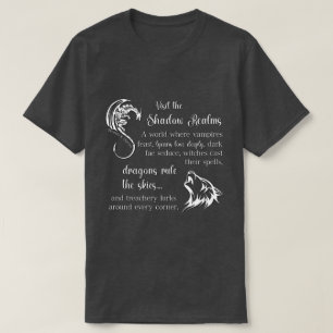 Camiseta Los reinos de la sombra