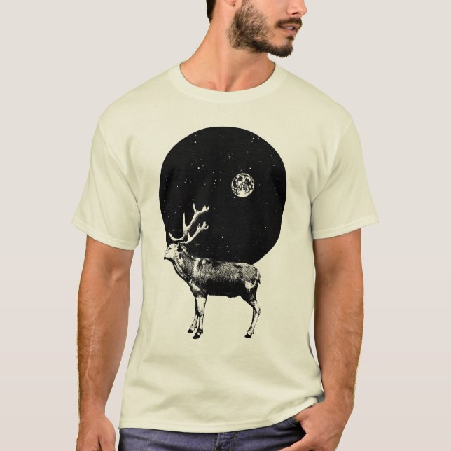 Camiseta Los renos de la noche (Anverso)