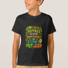 Camiseta Los reptiles mandan