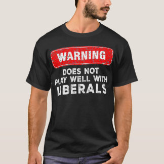 Camiseta Los republicanos anti-liberales no juegan bien con