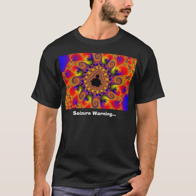 Camiseta Los retículos de Mandelbrot (Anverso)