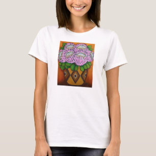 Camiseta Los reyes de las mujeres cabovers en la cima de un