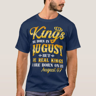Camiseta Los Reyes Nacen En Ago, Los Reyes Reales Nacen En