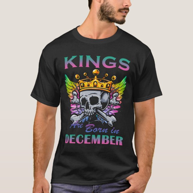 Camiseta Los reyes nacen en diciembre (Anverso)