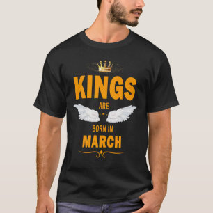 Camiseta Los reyes nacen en marzo