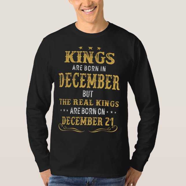 Camiseta Los Reyes Nacidos En Diciembre Los Reyes Reales Na (Anverso)