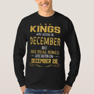 Camiseta Los Reyes Nacidos En Diciembre Los Reyes Reales Na