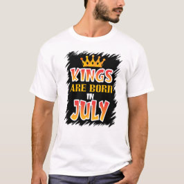 Camiseta Los Reyes Nacieron En Julio