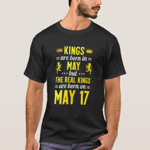 Camiseta Los Reyes Nacieron En Mayo Y Los Reyes Reales Naci