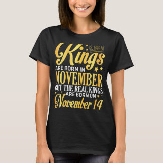 Camiseta Los Reyes Nacieron En Nov Y Los Reyes Reales Nacie