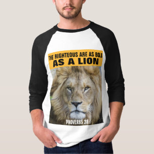 CAMISETA LOS RICOS SON TAN SABROSOS COMO UN LEÓN, CRISTIANO