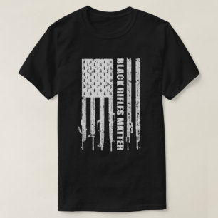 Camiseta Los rifles negros importan 2a enmienda Ar15
