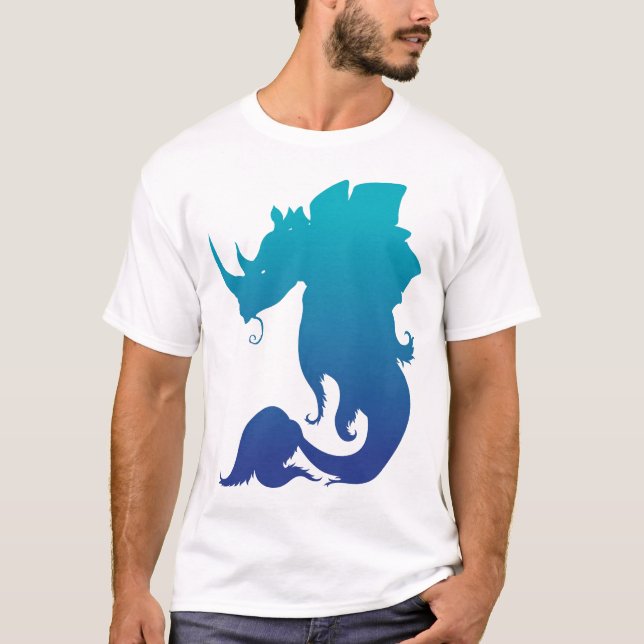 Camiseta Los Rinoceronte-Stego-Pescados juntan con te (el (Anverso)