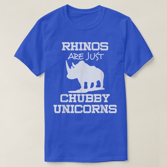 Camiseta Los rinocerontes son solo una droga de Unicornio (Diseño del anverso)