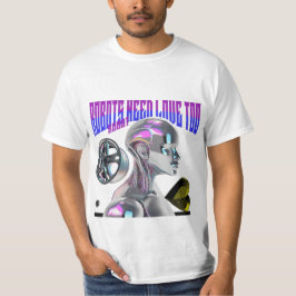 Camiseta Los robots también necesitan amor