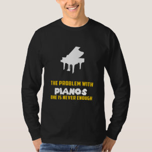 Camiseta Los rompecabezas del piano: El problema de los pia