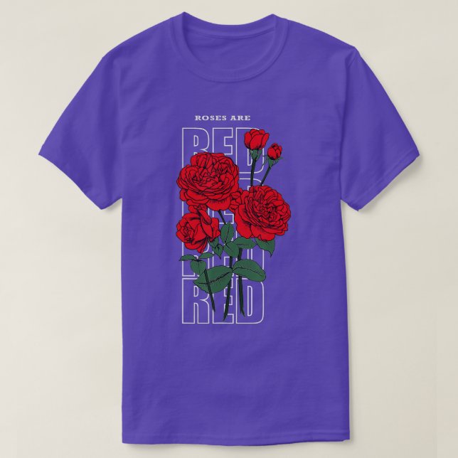 Camiseta Los Rosas aptos son rojos (Diseño del anverso)