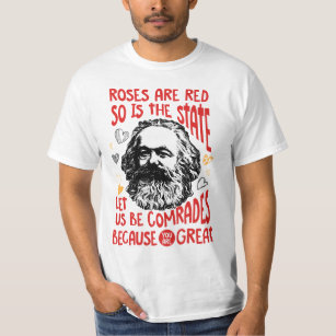 Camiseta Los rosas Están Rojos, Al Igual Que El Estado
