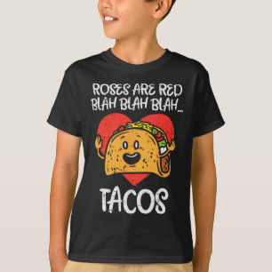 Camiseta Los rosas son de la raza negra tacos divertidos de