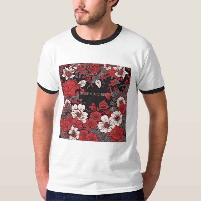 Camiseta Los rosas son rojos (Anverso)
