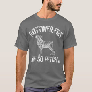 Camiseta Los rottweilers domésticos son tan geniales amigo