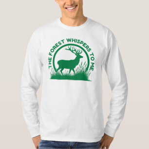 Camiseta Los rumores sobre el bosque para mí   Caza de vena