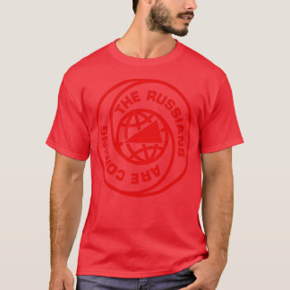 Camiseta Los rusos están llegando a un viejo soviético al e