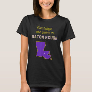 Camiseta Los Sábados De Fútbol De Gameday Son Mejores En Ba