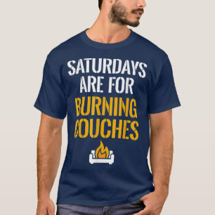 Camiseta Los Sábados Son Para Parejas Quemadas De Virginia