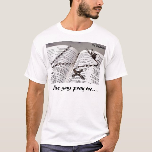 Camiseta Los sabelotodos ruegan también…. (Anverso)