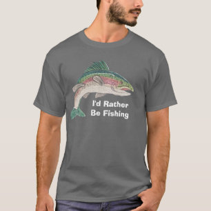 Camiseta Los salmones I estarían pescando bastante