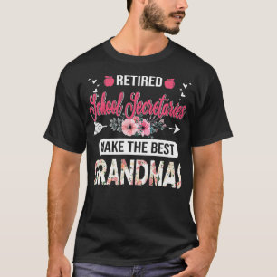 Camiseta Los secretarios de escuela retirados hacen las mej